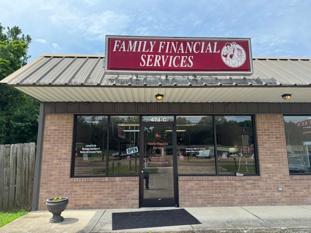 Family Choice Financial storefront in Batesville, MS