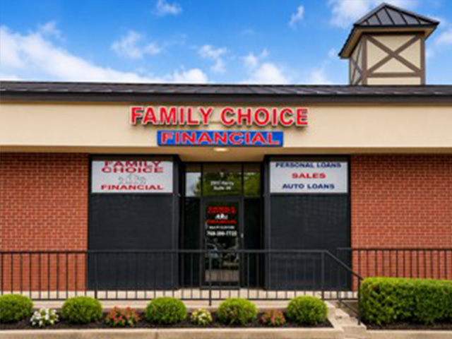 Family Choice Financial storefront in Hattiesburg, MS